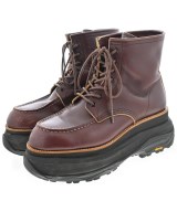 sacai（サカイ）ブーツ 茶 サイズ:EU41(26cm位) メンズ/2200697426062