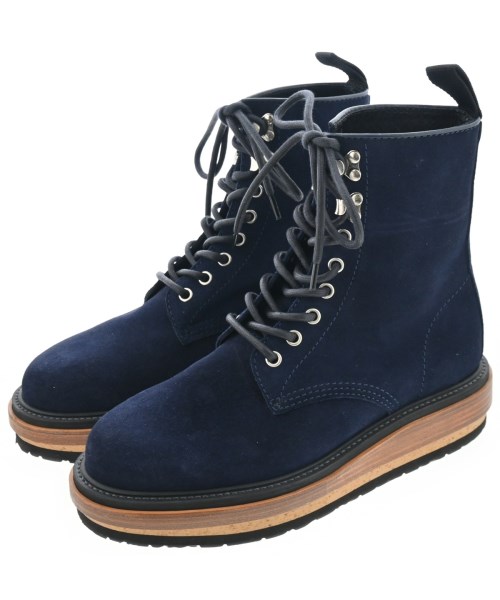 sacai(サカイ)ブーツ 紺 サイズ:EU41(26cm位)/2200697426079