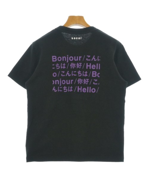 sacai（サカイ）Tシャツ・カットソー 黒 サイズ:0(XS位) レディース/2200698091023