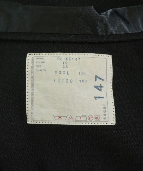sacai（サカイ）カーディガン 黒 サイズ:38(M位) レディース/2200696136610