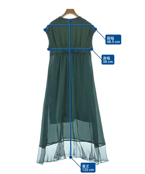 sacai（サカイ）ワンピース 緑 サイズ:2(M位) レディース/2200698368088