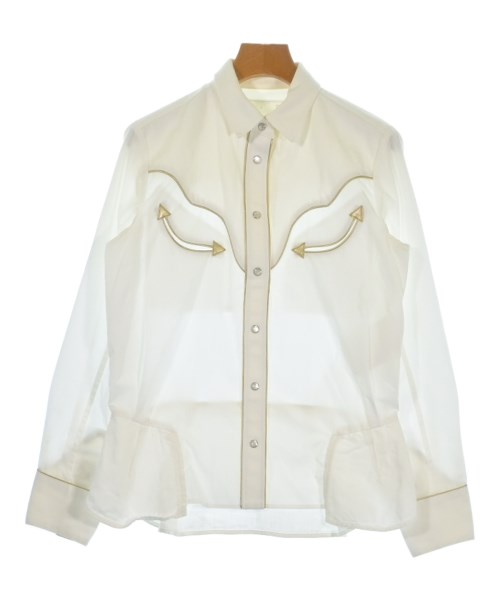 sacai(サカイ)カジュアルシャツ 白 サイズ:2(M位)/2200698380028