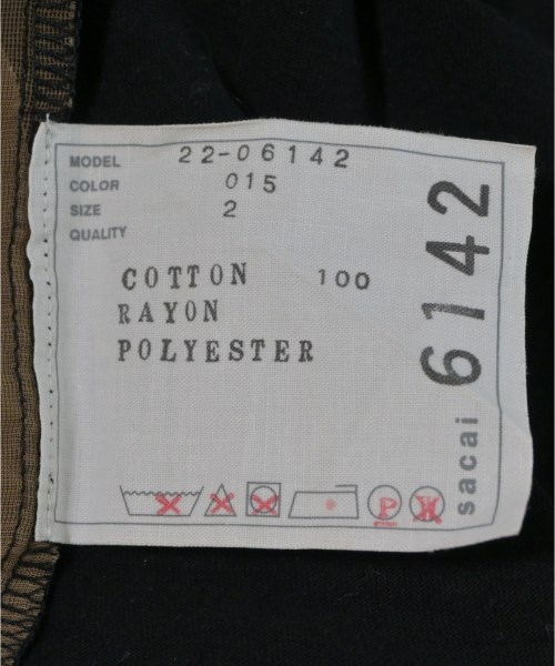 sacai（サカイ）Tシャツ・カットソー 黒 サイズ:2(M位) レディース/2200698726048