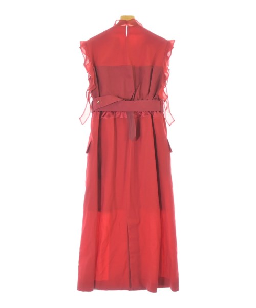 sacai（サカイ）ワンピース 赤 サイズ:2(M位) レディース/2200695841034
