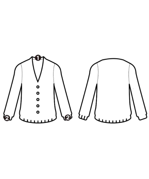 sacai（サカイ）カーディガン 黒 サイズ:1(S位) レディース/2200698888029