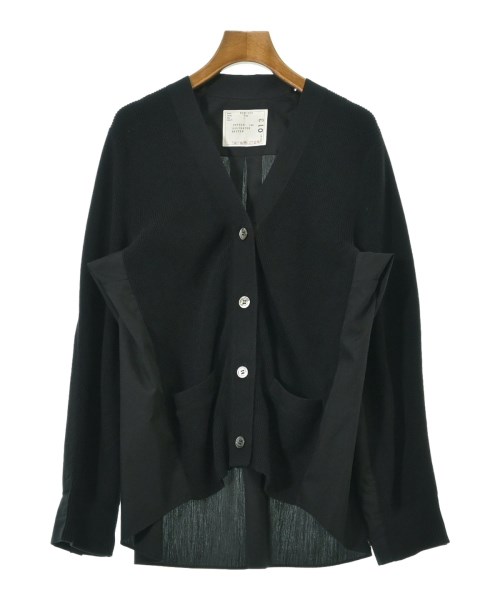 sacai(サカイ)カーディガン 黒 サイズ:1(S位)/2200698888029