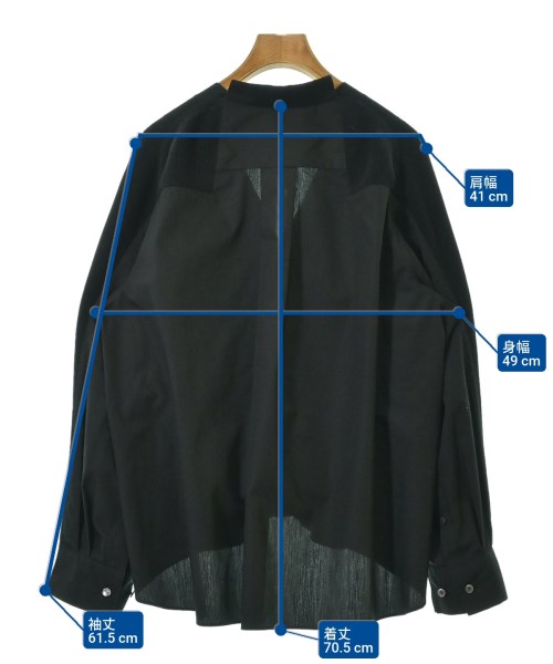 sacai（サカイ）カーディガン 黒 サイズ:1(S位) レディース/2200698888029