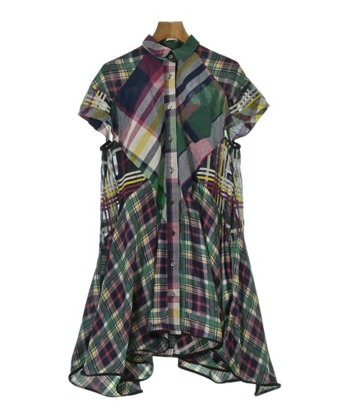 sacai(サカイ)ワンピース 緑 サイズ:1(S位)/2200698979017