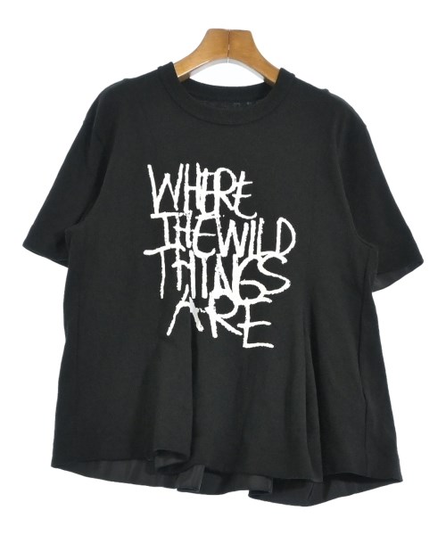 sacai(サカイ)Tシャツ・カットソー 黒 サイズ:3(L位)/2200700728022