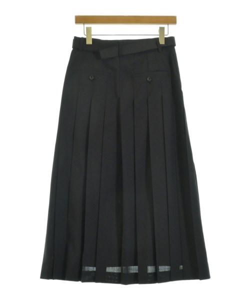 sacai（サカイ）ひざ丈スカート 黒 サイズ:1(S位) レディース/2200700784035