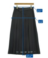 sacai（サカイ）ひざ丈スカート 黒 サイズ:1(S位) レディース/2200700784035