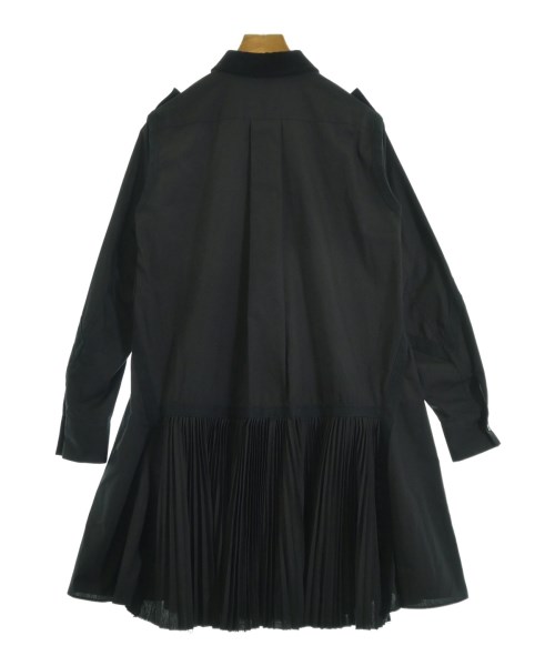 sacai（サカイ）シャツワンピース 黒 サイズ:1(S位) レディース/2200698754041
