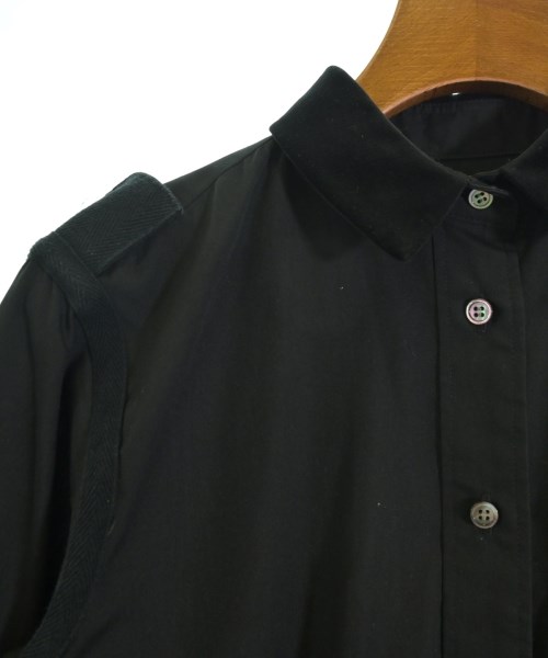 sacai（サカイ）シャツワンピース 黒 サイズ:1(S位) レディース/2200698754041