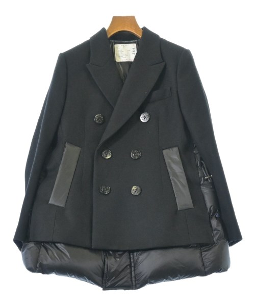 sacai(サカイ)ダウンコート 黒 サイズ:1(S位)/2200701332013