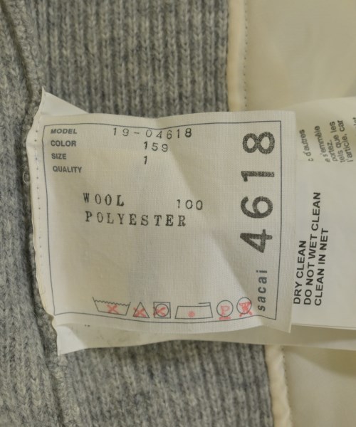 sacai（サカイ）ニット・セーター 白 サイズ:1(S位) レディース/2200698855014