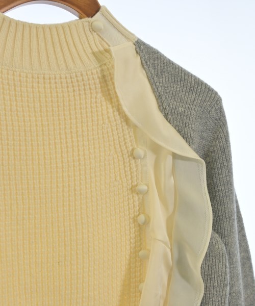 sacai（サカイ）ニット・セーター 白 サイズ:1(S位) レディース/2200698855014