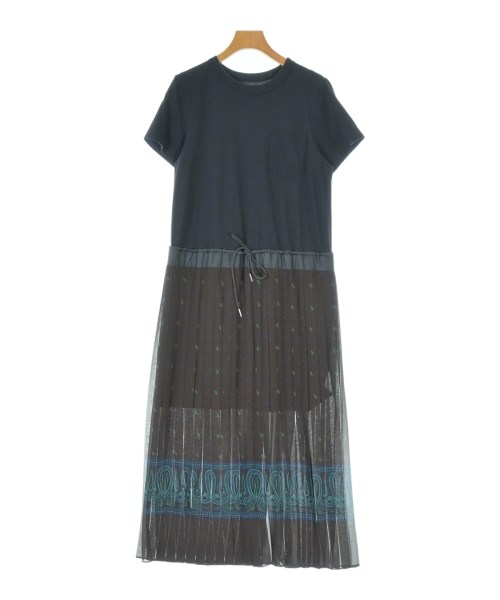 sacai(サカイ)ワンピース 紺 サイズ:2(M位)/2200701687038