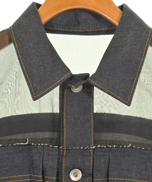 sacai（サカイ）シャツワンピース 紺 サイズ:2(M位) レディース/2200701778064