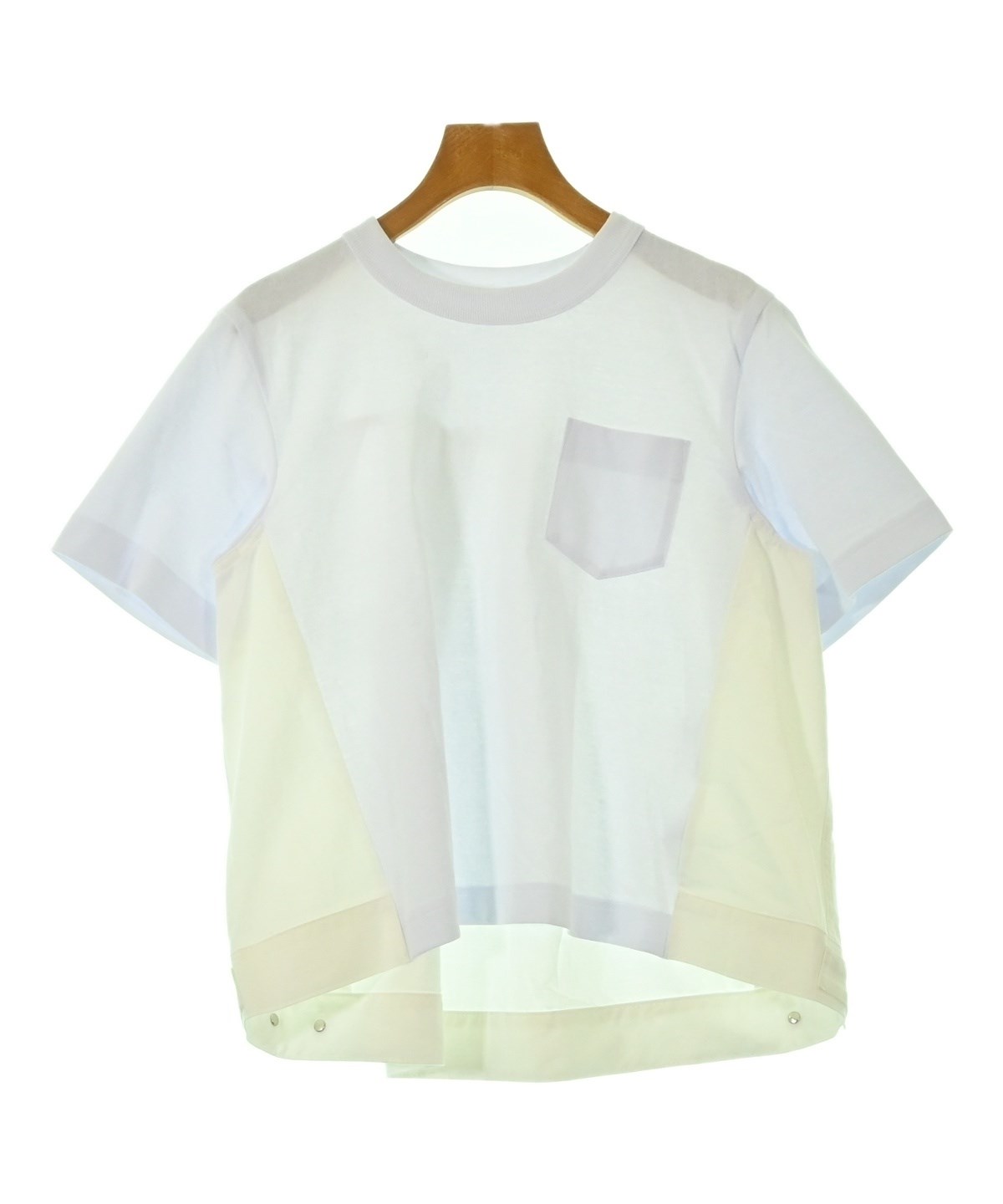 sacai（サカイ）Tシャツ・カットソー 青 サイズ:1(S位) レディース