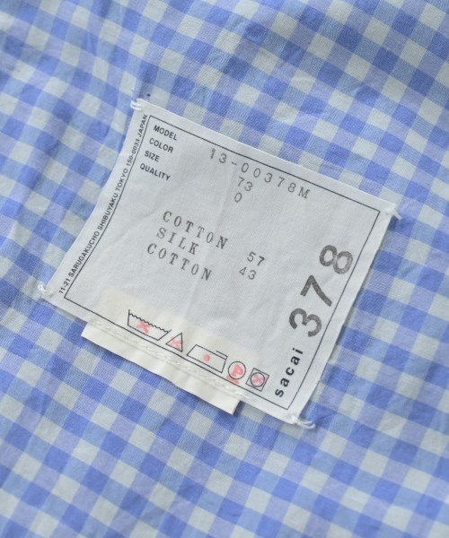 sacai（サカイ）ストール 青 サイズ:- レディース/2200642655066