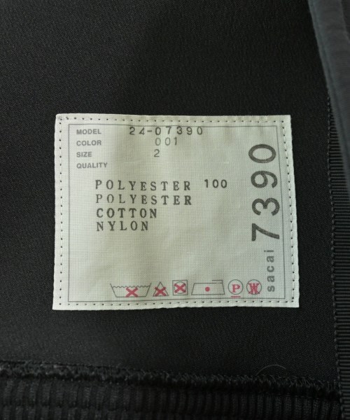sacai（サカイ）その他 黒 サイズ:2(M位) レディース/2200646673097