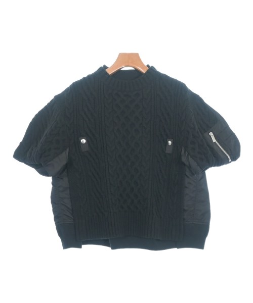 sacai(サカイ)ニット・セーター 黒 サイズ:2(M位)/2200649057108