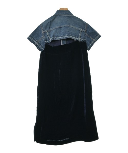 sacai（サカイ）ワンピース 紺 サイズ:1(S位) レディース/2200642868374