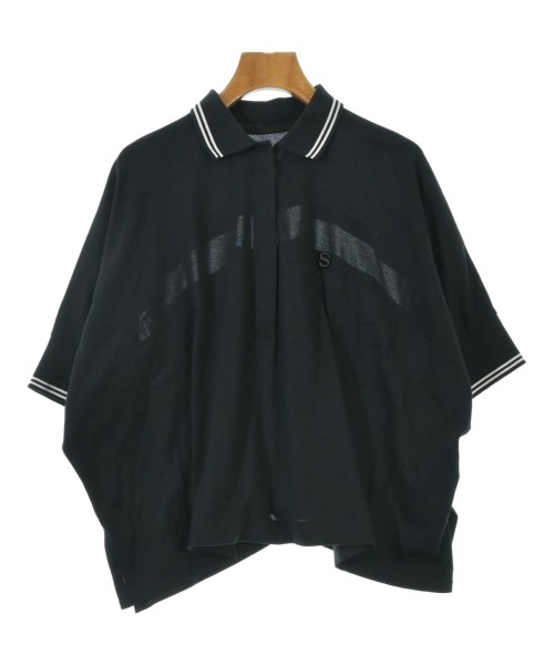 sacai(サカイ)ポロシャツ 黒 サイズ:2(M位)/2200657161071