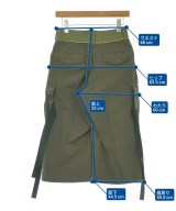 sacai（サカイ）クロップドパンツ カーキ サイズ:1(S位) レディース/2200657078065
