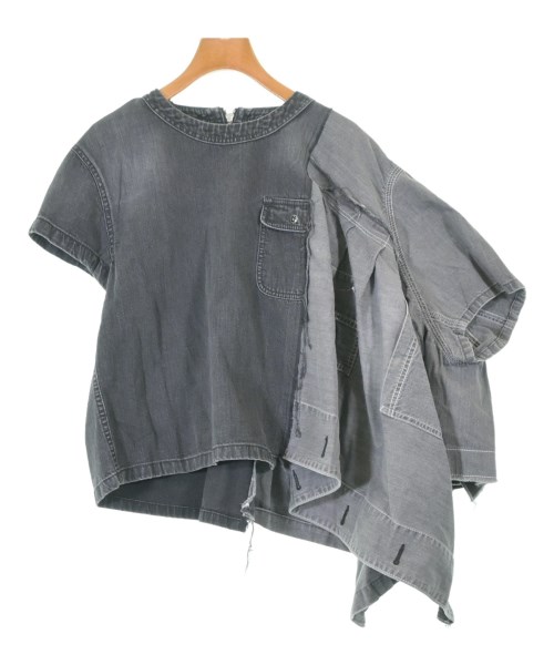 sacai(サカイ)ブラウス 黒 サイズ:1(S位)/2200657078157