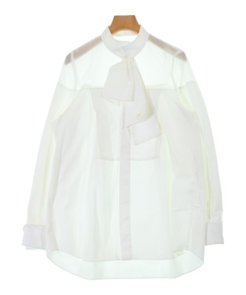 sacai(サカイ)カジュアルシャツ 白 サイズ:1(S位)/2200657842024