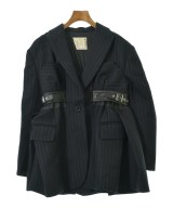 sacai（サカイ）カジュアルジャケット 黒 サイズ:1(S位) レディース/2200657842048