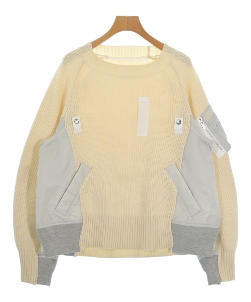 sacai(サカイ)ニット・セーター 白 サイズ:2(M位)/2200646387215