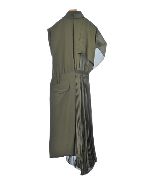 sacai（サカイ）ワンピース カーキ サイズ:1(S位) レディース/2200655453109