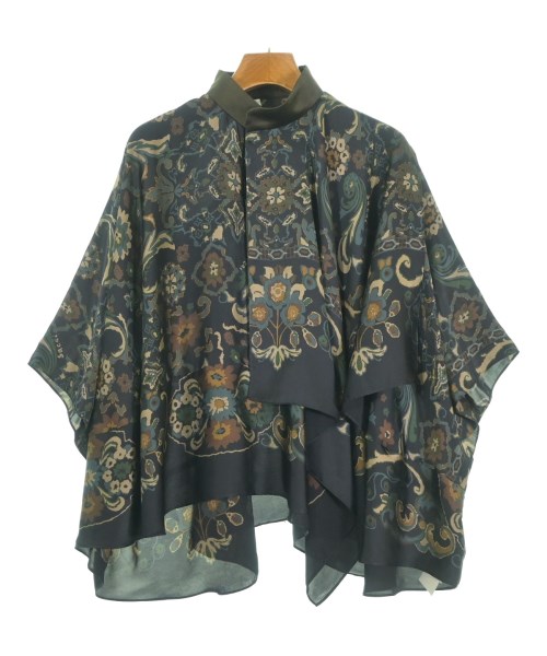 sacai(サカイ)ブラウス 紺 サイズ:1(S位)/2200659043030