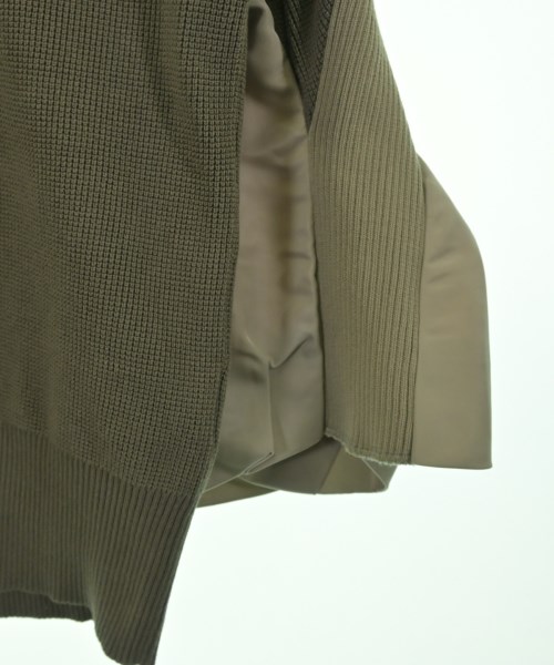 sacai（サカイ）ニット・セーター カーキ サイズ:1(S位) レディース/2200659060020