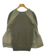 sacai（サカイ）ニット・セーター カーキ サイズ:1(S位) レディース/2200659060020