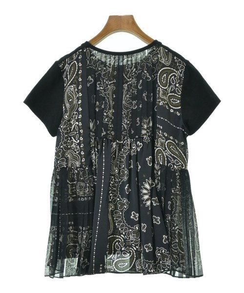 sacai（サカイ）Tシャツ・カットソー 黒 サイズ:2(M位) レディース/2200648969136