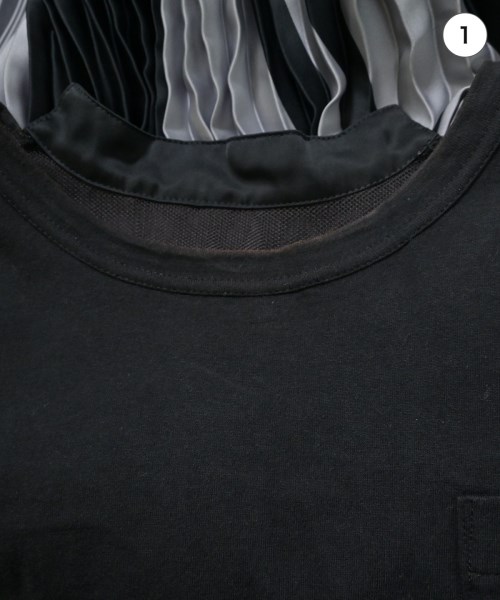 sacai（サカイ）Tシャツ・カットソー 黒 サイズ:2(M位) レディース/2200648969143