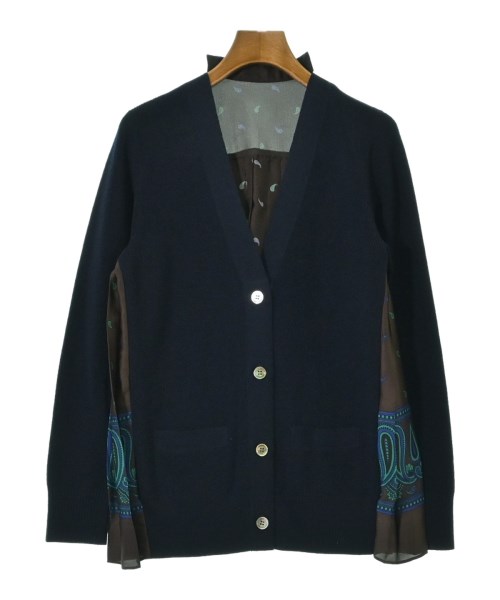 sacai(サカイ)カーディガン 紺 サイズ:2(M位)/2200648969167