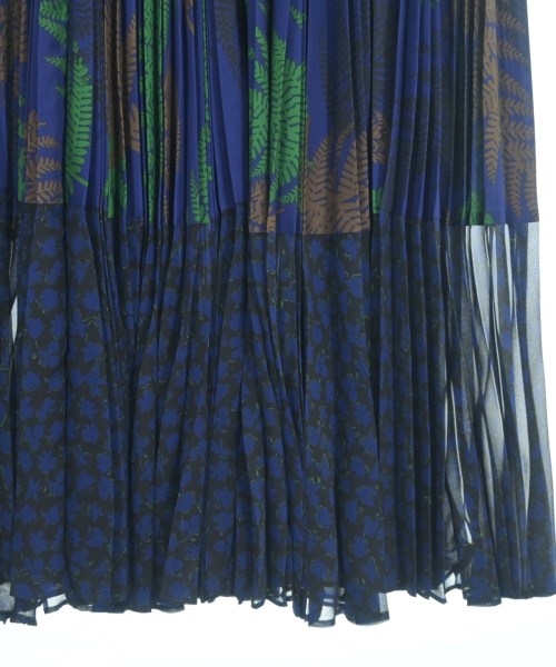 sacai（サカイ）ワンピース 青 サイズ:2(M位) レディース/2200659277176