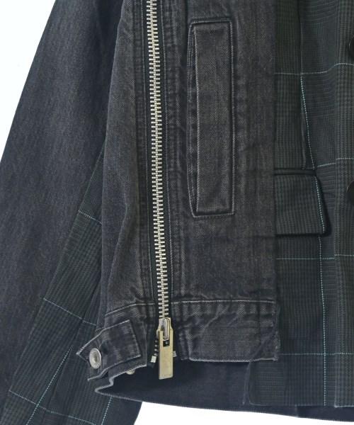 sacai（サカイ）デニムジャケット 黒 サイズ:3(L位) レディース/2200659456038