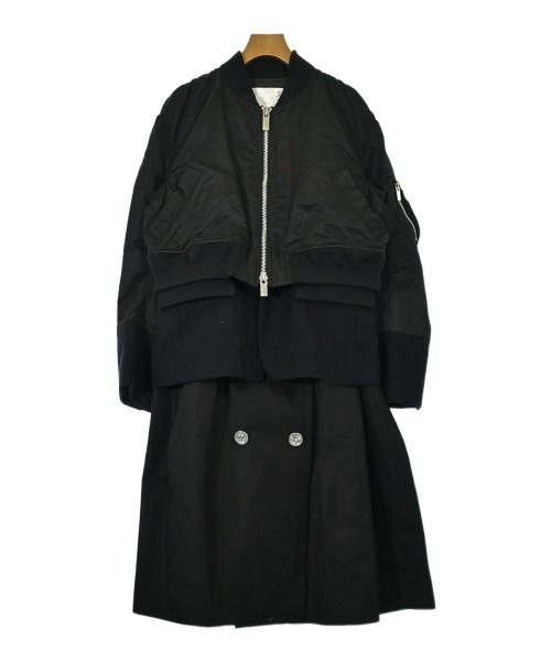 sacai(サカイ)コート 黒 サイズ:4(XL位)/2200659700018