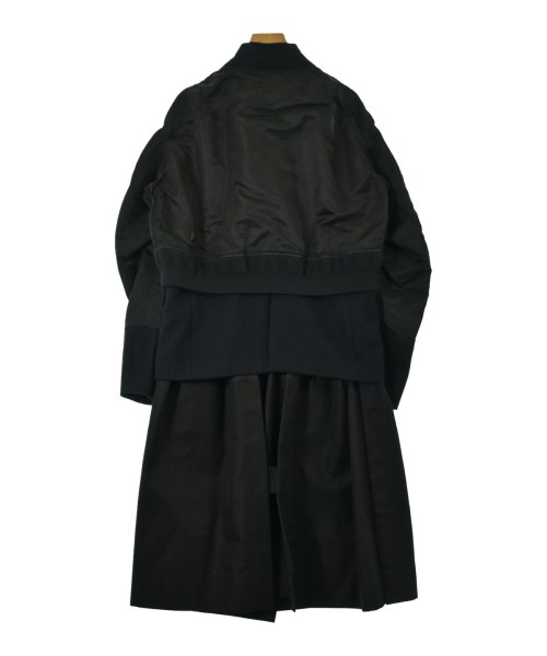 sacai（サカイ）コート 黒 サイズ:4(XL位) レディース/2200659700018
