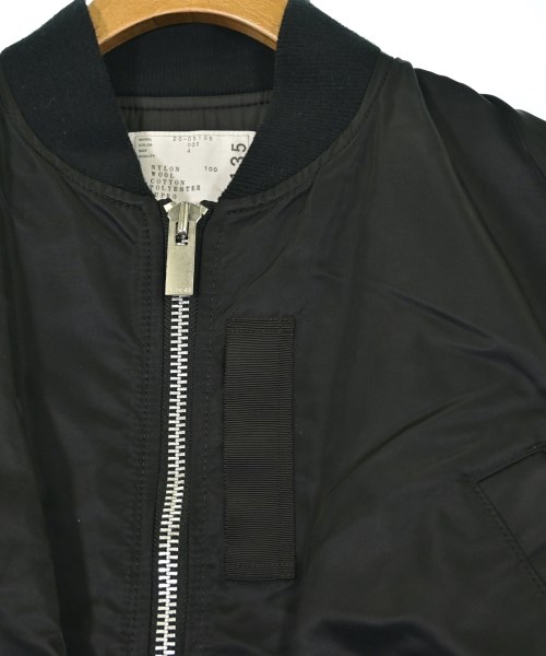 sacai（サカイ）コート 黒 サイズ:4(XL位) レディース/2200659700018