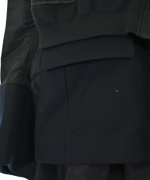 sacai（サカイ）コート 黒 サイズ:4(XL位) レディース/2200659700018