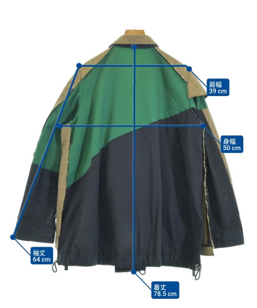 sacai（サカイ）ブルゾン 茶 サイズ:2(M位) レディース/2200659840011