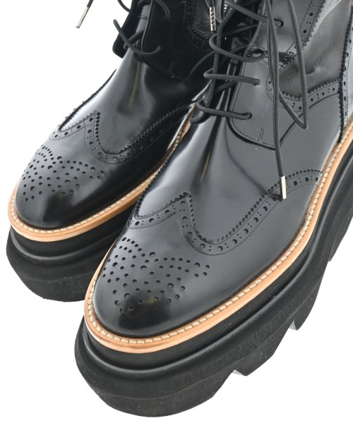 sacai（サカイ）ブーツ 黒 サイズ:EU40(26.5cm位) レディース/2200659840042