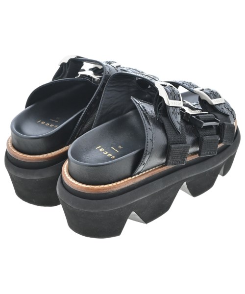 sacai（サカイ）サンダル 黒 サイズ:EU36(22.5cm位) レディース/2200661144039