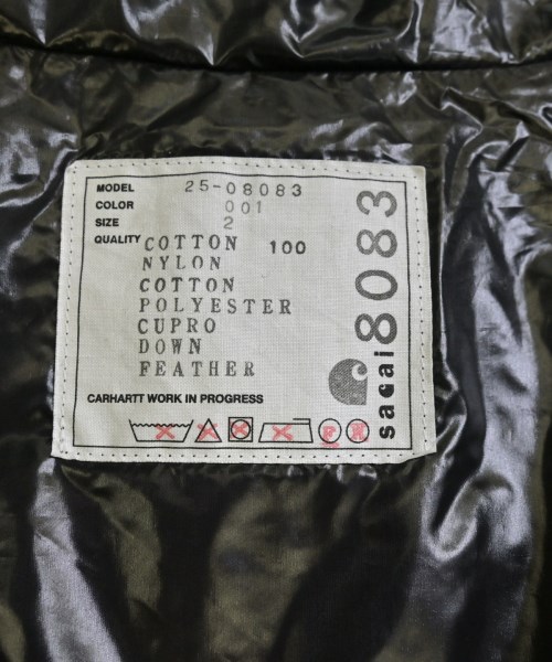 sacai（サカイ）ダウンジャケット/ダウンベスト 黒 サイズ:2(M位) レディース/2200661144046